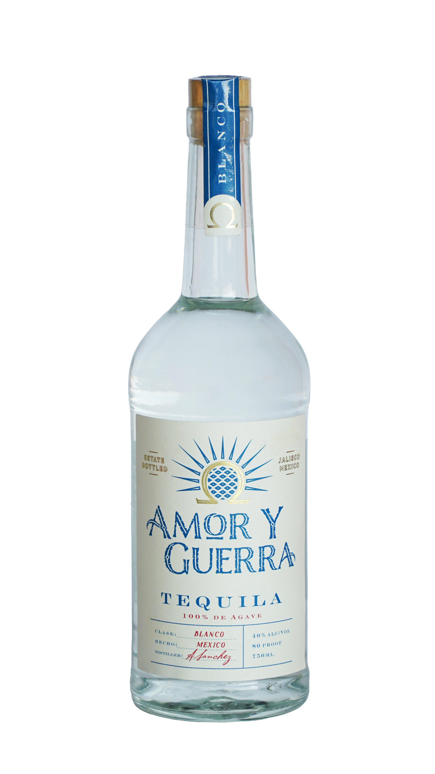 Amor y Guerra Tequila Blanco